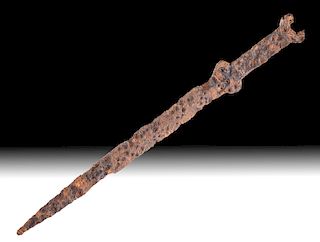 Rare Scythian Akinakes Iron Dagger