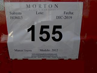 Montacarga Toyota 8FGU30 2012