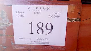 Montacarga Toyota 8FGU30 2011