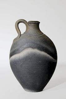 John Leach Black Mood Vase