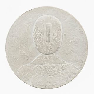 Rufino Tamayo. (Oaxaca de Juárez, México, 1899 - Ciudad de México, 1991). Medalla conmemorativa con su obra gráfica "El hombre en...
