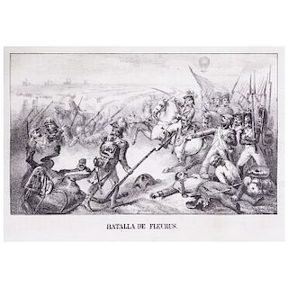 El Conde de Segur. Historia Universal y Moderna. México: Por Mariano Galván Rivera. Imprenta de Santiago Pérez, 1848. Piezas: 4.