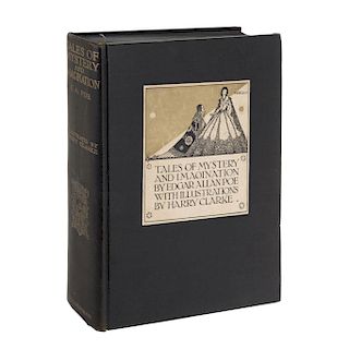 LOTE DE LIBRO DEL ESCRITOR ESTADOUNIDENSE EDGAR ALLAN POE.  Tales of Mystery and Imagination. New York: Tudor Publishing, 1935.