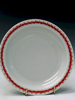 Chinese Porcelain Plate, Qianlong Mark.