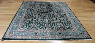 Vintage And Finely Hand Woven Room Size Carpet .
