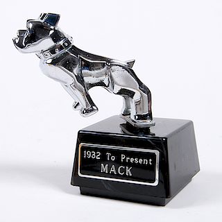 Mack Hood Ornament/Mascot