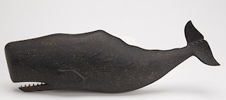 Clark Voorhees Carved Whale