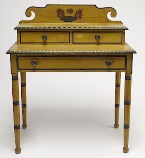 Fine Paint Decorated Dressing Table