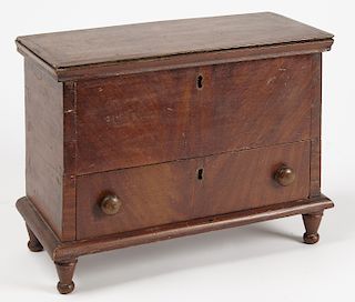 Period Miniature Blanket Chest with Drawer