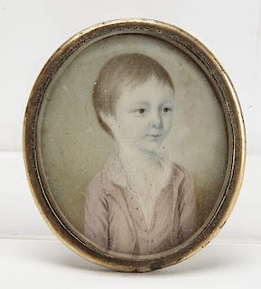 Miniature Portrait of a Child