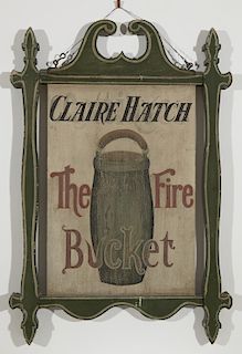 Tavern Sign - Fire Bucket Inn