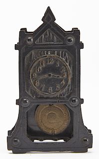Cast Iron Arcade Hall Clock