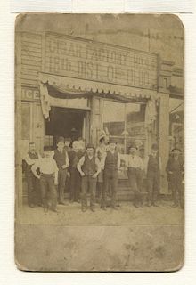 Cigar Store Indian Cabinet Photograph -Ohio