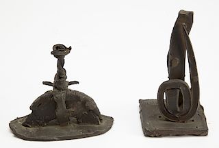 Blanche Dombek - Two Bronze Sculptures