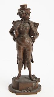 Bronze Figure by Franz Bergman