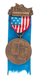 Rare Andersonville Prison Survivor's Medal in Original Box 