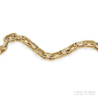 18kt Gold Necklace, Carlo Weingrill