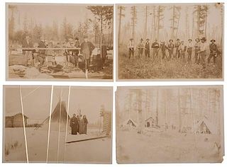 Flathead Lake, Bigfork, Montana, Group of Photographs from the M.C. Foote Collection 