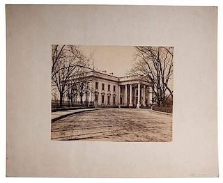 Alexander Gardner Large Format Albumen Photographs of Washington, DC 