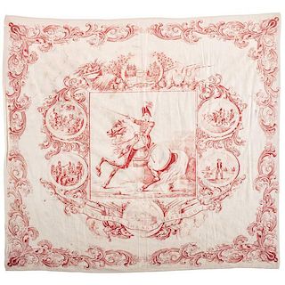 William Henry Harrison Campaign Textile, 1840 