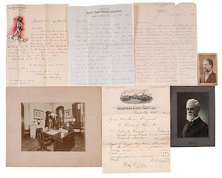 Cyril Hawkins, Ohio Politician, Lawyer, & Customs Agent, Archive Including Correspondence, Photos, and Broadsides