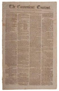The Connecticut Courant, Hartford, December 14, 1795, George Washington's Seventh State of the Union Address 