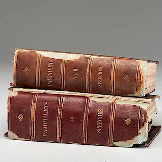 Two Volumes of Bound Pamphlets Containing Political Speeches, Campaign Material, & More, 1860-1880 