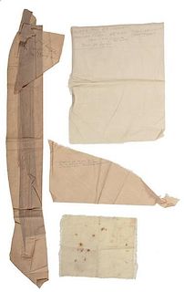Wright Brothers, Collection of Cloth Samples Considered for the Reconstruction of the Wright 1905 Flyer, Carillon Park, Dayton, OH 