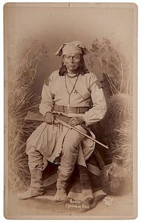 Ben Wittick Photograph of Bonito, Chiricahua Chief 