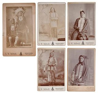 L.W. Stilwell & George Spencer, Group of Plains Indian Photographs 