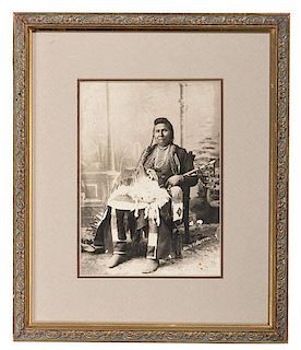 Chief Joseph, Possibly Unpublished Photograph by W.S. Bowman 