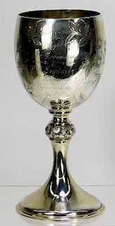 19C Wood and Hughes S. S. Seminole Silver Cup