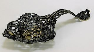 Black Starr and Frost Sterling Silver Spoon Rest