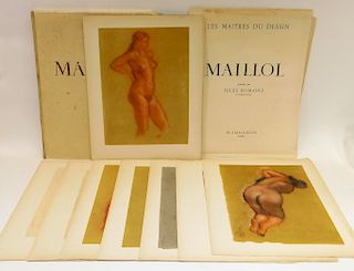 Artistide Maillol Portfolio Book by Jules Romains