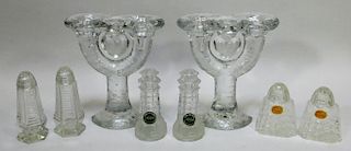 4PR Translucent Bohemian and Swedish Art Glass