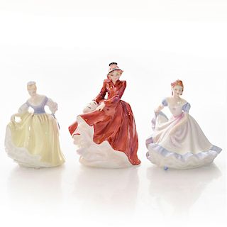 3 ROYAL DOULTON SMALL FIGURINES