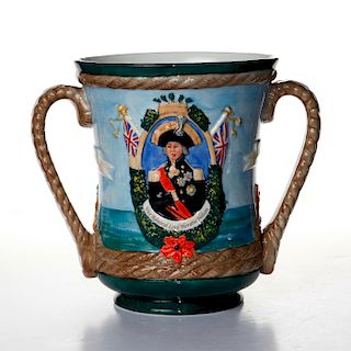 ROYAL DOULTON LIMITED EDITION THE NELSON LOVING CUP