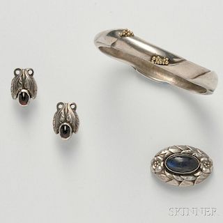 Group of Silver Jewelry, Georg Jensen