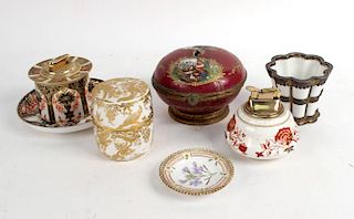 Group of Porcelain Table Articles, Continental, 20thC.