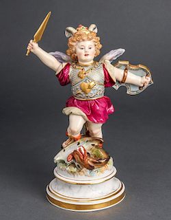 Meissen Porcelain St. George Slaying the Dragon