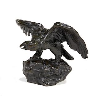 Antoine-Louis Barye (1796-1875) Bronze Eagle