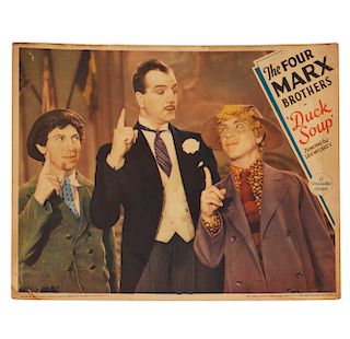 "Duck Soup" (Paramount, 1933) Lobby Card, Marx Brothers