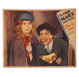 "Duck Soup" (Paramount, 1933) Lobby Card, Marx Brothers