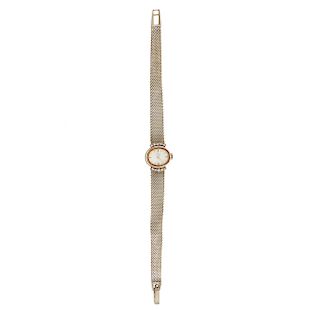 Lady's Omega 14k Diamond Watch 