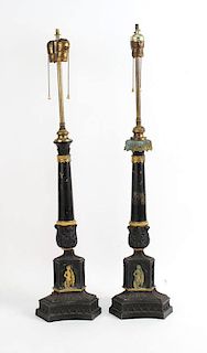 Pair of Neoclassical Candlesticks, 20thC