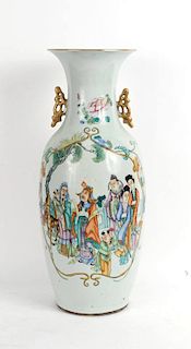 Chinese Porcelain Floor Vase, 19thC