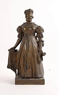 Bronze Sculpture of Princess Catherine of Wartenberg