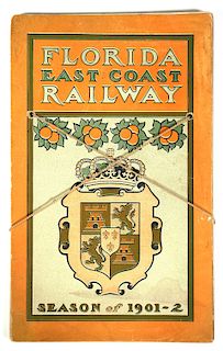 FLORIDA East Coast Railway 1901 Brochure