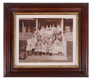ORLANDO School Class Photo 1898