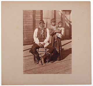 SEMINOLE INDIAN, Historical Photograph, Children